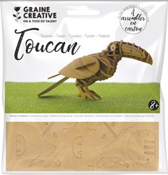 GC 3D Model van Karton Set Toekan 15 x 16 cm