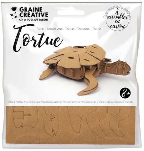 GC 3D Model van Karton Set Schildpad