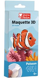 GC Model Selbstklebender 3D-Clownfisch