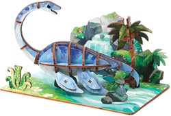 GC Holz-3D-Puzzle Plesiosaurus