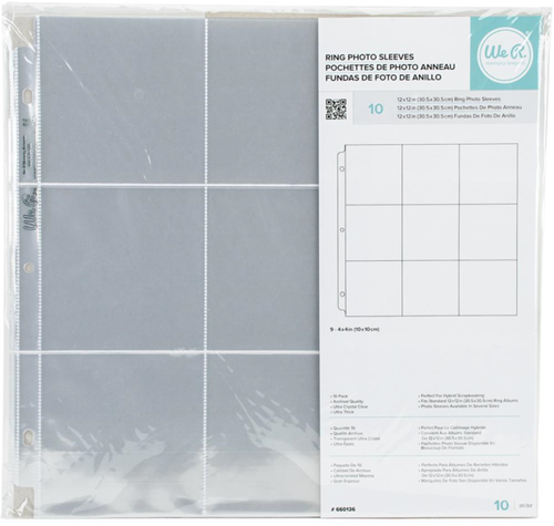 Ring photo sleeves