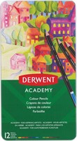 Derwent - Academy Colour Set met 12 Potloden-3