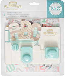 We R Memory Keepers Mini Alphabet Punch Board