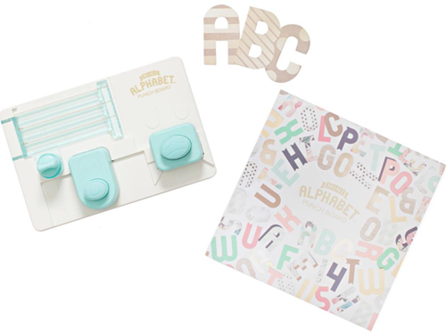 We R Memory Keepers Mini Alfabet Punch Board-2