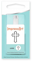 Impress Art Embossing Stamp Cross-3