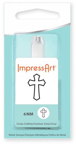 Impress Art Embossing Stamp Cross-3