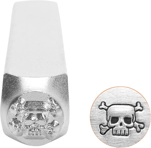 Impress Art Embossing stempel Schedel