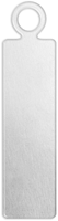 Impress Art Metal Label Oblong