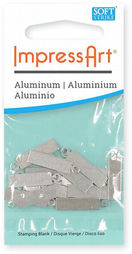 Impress Art Metal Label Oblong-2