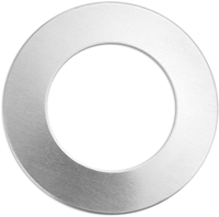 Impress Art Metal Label Ring