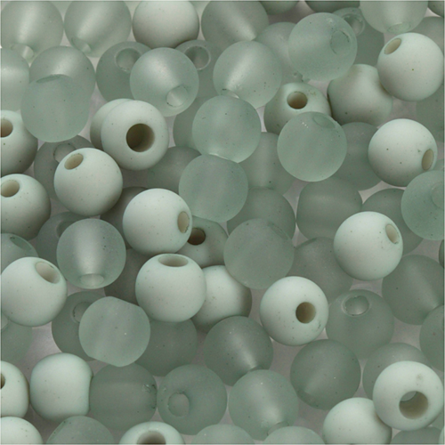 CC Plastic Kralen 6 mm Lichtgroen 150 stuks