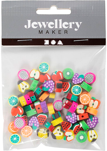 CC Klei Kralen Fruit 10 mm 60 stuks