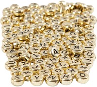 CC Letterkralen D 7 mm, 1 mm, Goud
