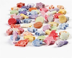 CC Pastel Mix, 110 g, size 9-12 mm, hole size 1,2 mm, 175 ml/ 1 pack