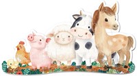 Apli Puzzle Set My First Farm Animals-3
