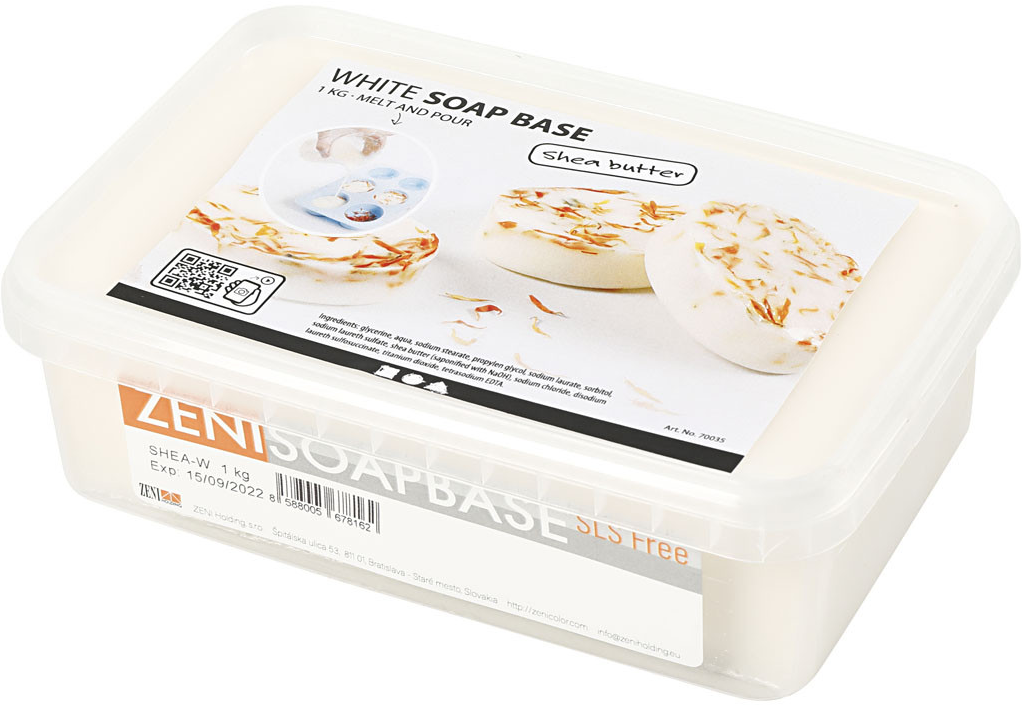 CC Zeep Basis Shea Butter 1kg Wit iHobby