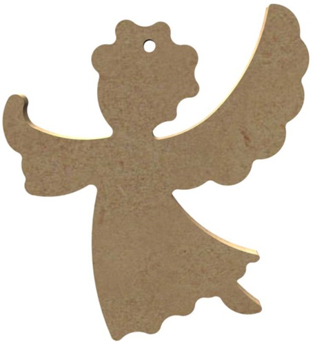 Gomille MDF Figuur Engel 10 cm