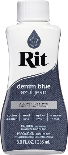 Rit Liquid Dye Denim Blue