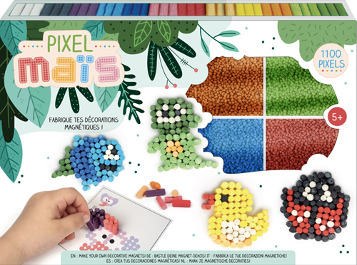 GC Pixel Maïs Magneten Set