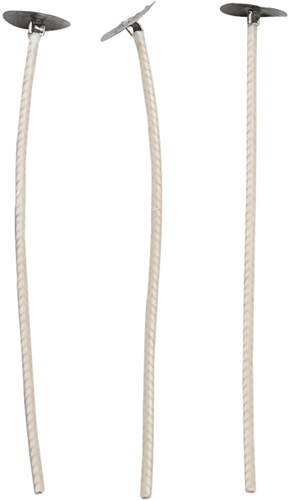 CC Waxed Kaarsenlonten 10 cm 50 stuks