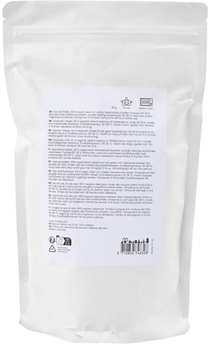 CC Sojawas voor Losstaande Kaarsen 500gr Crème-2