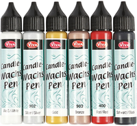 CC Viva Decor Kerzen-Dekorationsstift-Set 6x25 ml