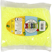 Nabbi Strijkkralen Neon Geel 6000 stuks-2
