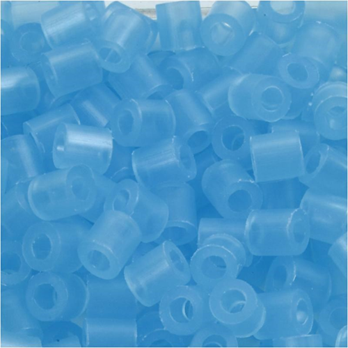 Nabbi Strijkkralen Neon Blauw 1100 stuks