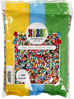 Nabbi Iron-On Beads Multi Stripe 10000 pieces