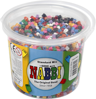 Nabbi Iron-On Beads Standard Colors 5000 pieces-2