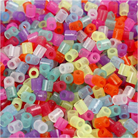Nabbi Strijkkralen Glitterkleuren 1100 stuks