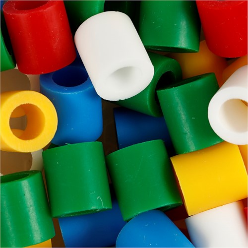 Nabbi Jumbo Strijkkralen 1000 stuks Basis Kleuren