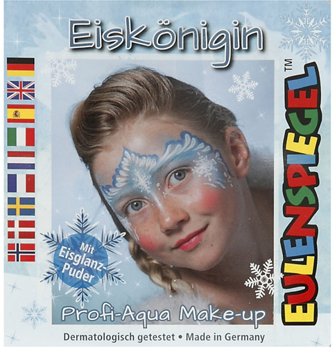 Eulenspiegel Schmink Motieven Set - IJskoningin-2