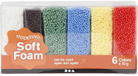 CC Soft Foam, standard colours, 6x10 g/ 1 pack-2