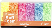 CC Soft Foam, neon colours, 6x10 g/ 1 pack-3