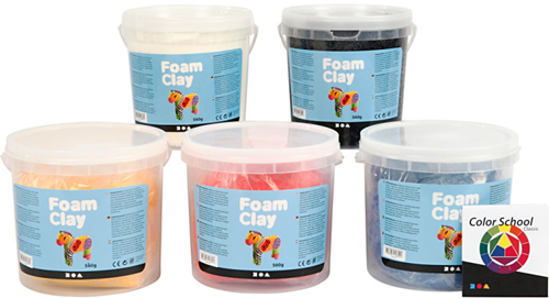 Foam Clay® Basis Set Groot 5x560gr