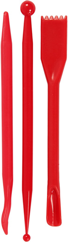 CC Plastic Boetseergereedschap 3 stuks