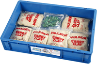 Sandy Clay Sandbox with 6 kg of sand and shapes-3