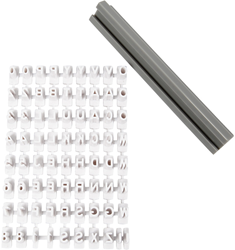 CC Stempelset van Rubber 6 mm