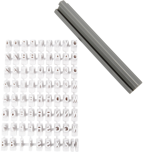 CC Stempelset van Rubber 6 mm