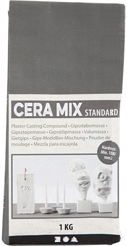 CC Cera-Mix Standard Gipsgussmischung 1000 gr Weiß