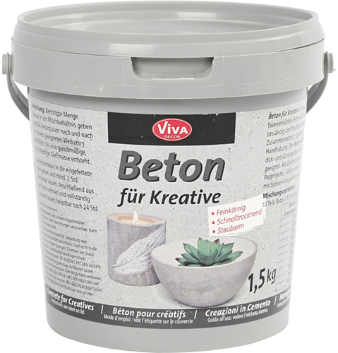 Viva Decor Hobbybeton 1500 gr Grijs