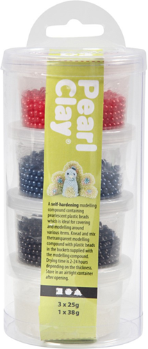 Pearl Clay Rood Blauw Zwart-2