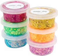 CC Glitter Clay 6x20 ml Basiskleuren-2