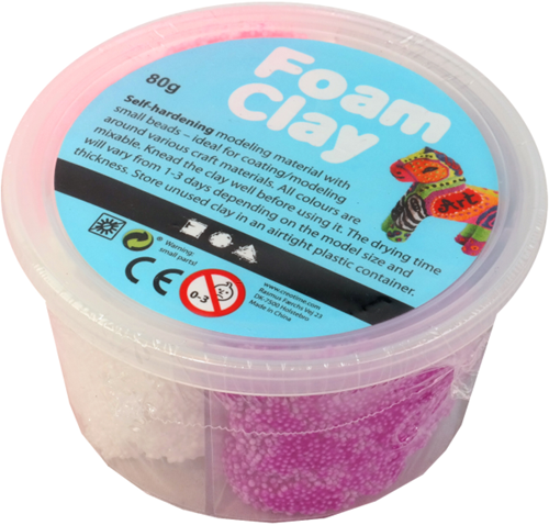 Foam Clay® Set Licht 4x20gr