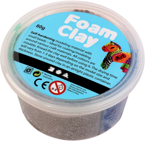 Foam Clay® Set Dunkel 4x20gr
