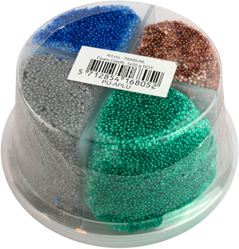 Foam Clay® Set Dunkel 4x20gr-2