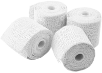 CC Plaster Gauze, white, L: 2,7 m, W: 5 cm, 4 roll/ 1 pack-3