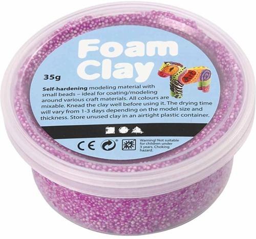Foam Clay® Neon Paars 35gr