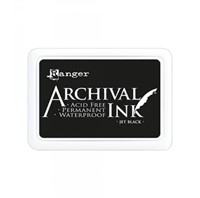 Archiv-Stempelkissen Schwarz